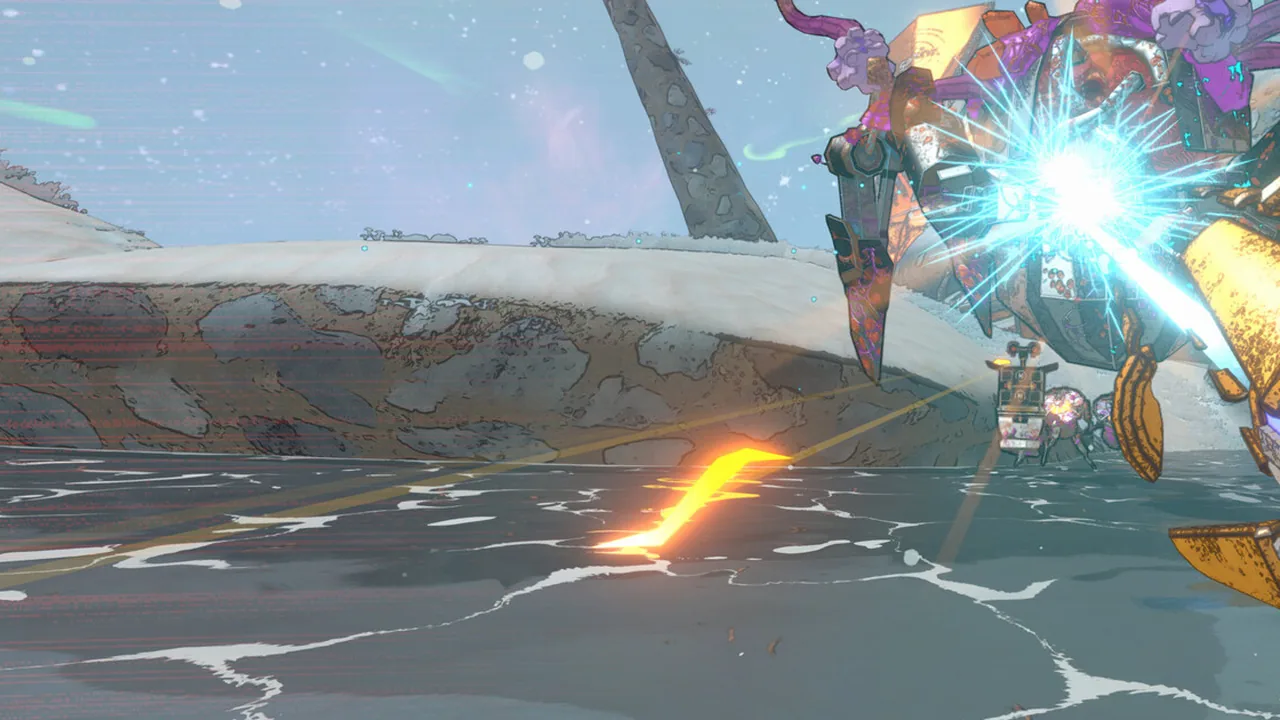 Drop pod descent onto New Atlas
